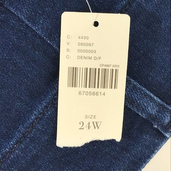 Maeve x Anthro The Colette High Rise Stretch Denim Shorts Women's Plus 24W NWT - Picture 9 of 11